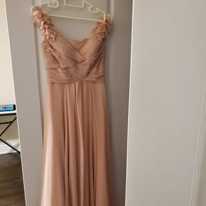 Mori Lee Off-The-Shoulder Dress Size 8